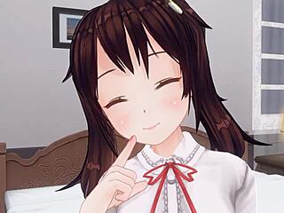 Uncensored Anime: Little Sister's First Blowjob ASMR Support