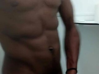 Student in university bathroom