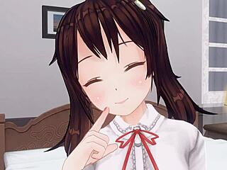 Uncensored Anime: Little Sister's First Blowjob ASMR Support