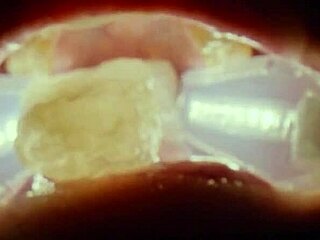 Suggestive Deranged Filth Lover Rebel Rhyder Takes Frozen Cum Bukkake Close-Up