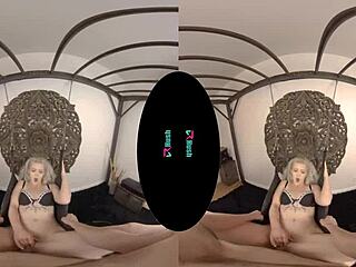 Vrhush sexy blonde kay carter wants to try out your sex swing for hardcore cowgirl and doggystyle cumshot