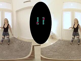 Vrhush sexy blonde kay carter wants to try out your sex swing for hardcore cowgirl and doggystyle cumshot