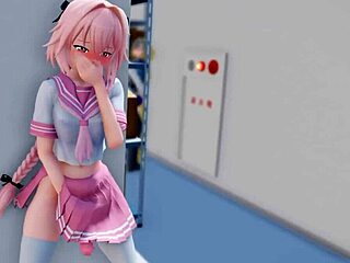 Astolfo ปล่อยน้ำเงี่ยนด้วยควยยักษ์สุดแรง โอ้ว!