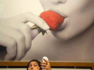 PAMELA PANTERA RIDES ANAL PLUG IN HYDRO MASSAGE CHAIR