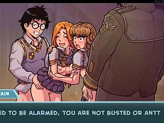 akabur's star channel 34: hermoine's pussy gets wild play