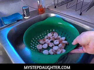 whoa, tiny blonde kyler quinn as my stepdaughter in pov! 😍