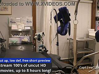 jasmine rose v lateksu na oddaljenem zasliševalnem centru