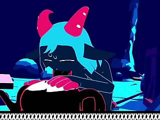 forest hentai incydent, gosh, cum in mouth scene!