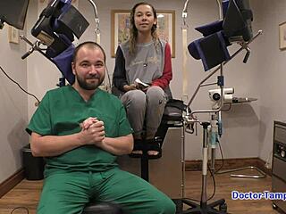 Dr. Tampa performs Kalani Luana's yearly physical in Florida