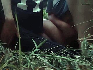 girls fly orgasm from outdoor masturbation in panties