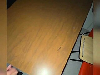 Teacher got drilled by student in classroom at night