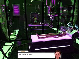 Lass uns diese Mitternachtsfahrt mit robotischer lesbischer Liebe spielen, wow!