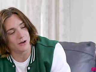 Bully and nerd double creampie milf