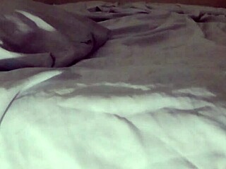 My New White Bed and Masturbating in Squid Position as Needed