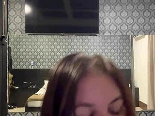 i ripped her clothes and slapped her pussy while that dirty brunette screamed in pleasure, teasing me with her natural tits