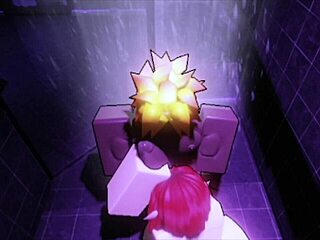 ควยดำใหญ่ครอบงำหญิงผมแดงร้อนแรงในห้องอาบน้ำร้อนแรง แตกต่างเชื้อชาติ