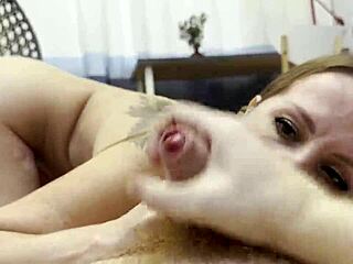 Amateur Slut Sucking and Fucked Hard in POV