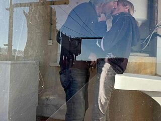 Hot Wife And Neighbor In Washing Machine Room - Pussy Eating With Orgasms - Amateur Spanish Milf