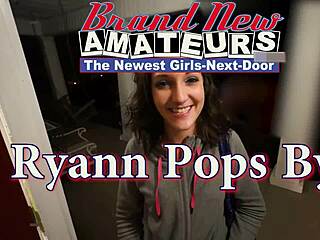 skinny coed ryann gives footjob then gets twat fingered hard