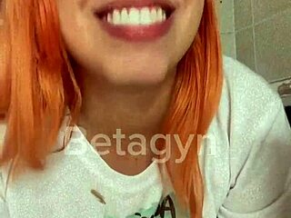 I felt every inch during that intense anal with a redhead, ending with a hot internal finish.