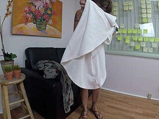 Nataly Dewalt's Suggestive Casting with Sucking and Choking