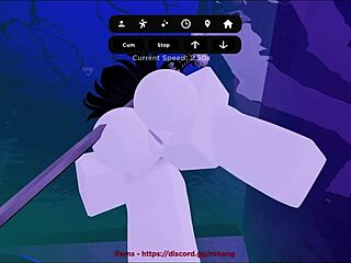 Emo slut gets fucked hard in roblox condo with big ass and tits