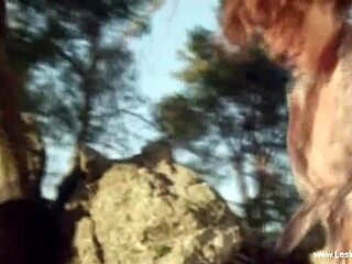 Martina Nikol and her perfect lesbian partner lick each other passionately in amateur couple video