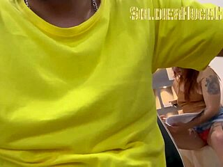 Friend Helps Organize Papers Then We Fuck