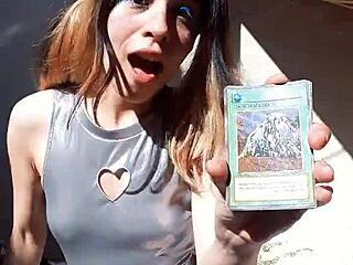 Bonneyuwu in cute cosplay outdoors