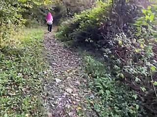 Outdoor Forest Rough Sex, Spanking Teen 18+ Pussy. Cum In Mouth Teaser!