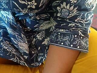 jija trades movie show for fucking sali in crazy close-up compilation