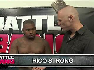 Hot black busty girl gets banged by danny mountain's monster cock.