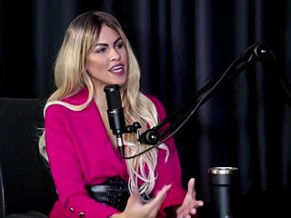 エンジェル・バロネサ言う、「フェティシとカックリング経験、今夫と赤いシースルーリンジェリーでポルノ戻る」