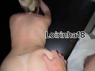 amateur guy hooks up with hot blonde in motel room