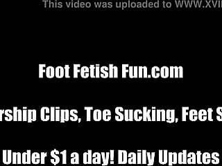 my pretty feet giving footjob make you hard?