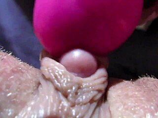 big clit explodes in close-up orgasm view