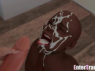 Big booty white milf pounds black bully hard.