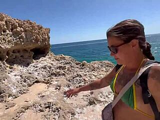 chubby brazilian sister-in-law jerks off homemade doggystyle