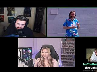 Gamer Girl Dates Michael on Live Air