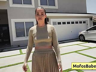 Paying the gardener with a wet blowjob! 😈