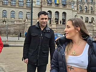 silvia dellai takes 3 on 1 intense double anal cum swallow.