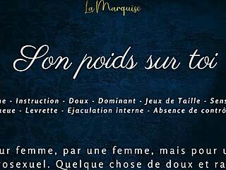 French Audio Story: His Weight on You