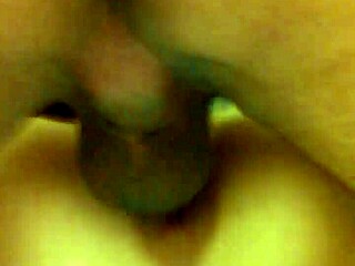 in this homemade video, the wife shares her body with a monster cock and takes a cumshot at the end