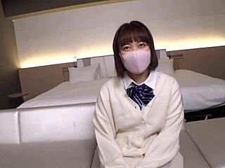 Young Japanese Babe Sora Opens Legs for Older Man’s Creampie - Part 1
