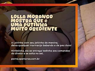 Beautiful Young Nymph Riding in Casting