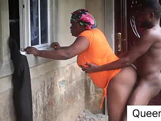 whenever hubby's out, i sneak a local boy for a hard outdoor fuck