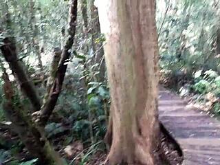 We fuck in garden of eden nearly caught 😱