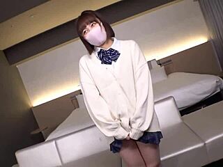 Young Japanese Babe Sora Opens Legs for Older Man’s Creampie - Part 1