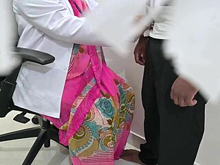 Telugu doctor thoroughly examines patient's cock in hospital clinic