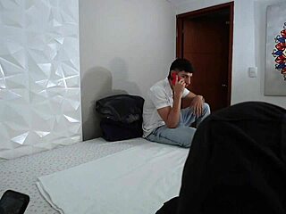 Gay couple tries quickie with Latina Dilan Clavijo